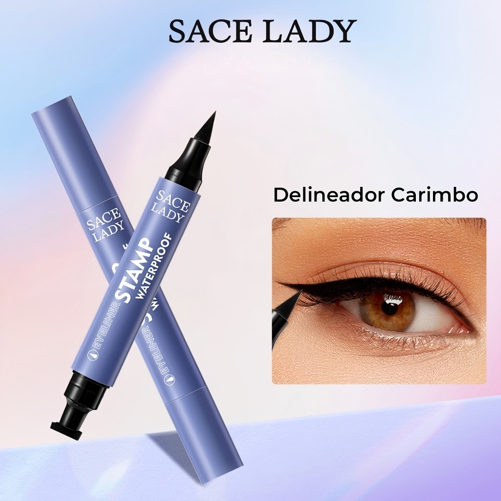 Delineador Líquido à Prova d’Água  SACE LADY Maquilhagem Para Os Olhos De Longa Duração em Oferta na Shopee