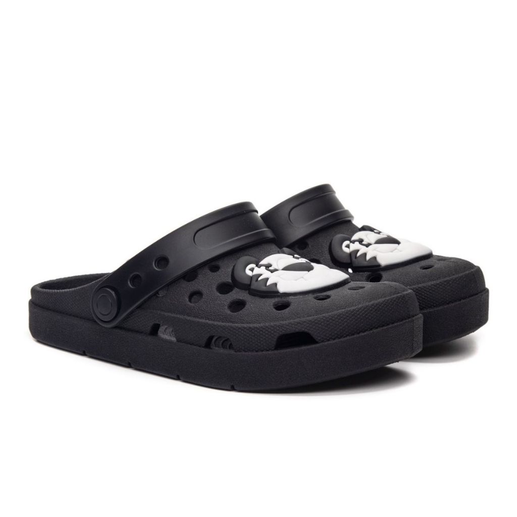 Chinelo Infantil Clog Tigor Macio Leve Preto Antiderrapante Novo Original