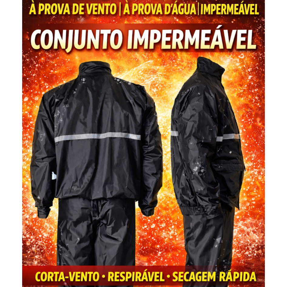 Capa Motoqueiro Prova De Vento E Chuva Para Motocicletas Com Capuz Removível Tamanho Unico em Oferta na Shopee