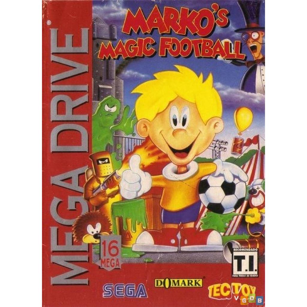Marko Magic's Football Tectoy Original Mega Drive. Sem label