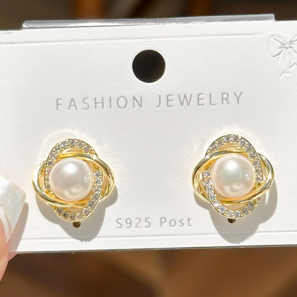 Brincos De Pérola Falsa Francesa Para Mulheres , Elegantes , Luxuosos , Minimalistas em Oferta na Shopee