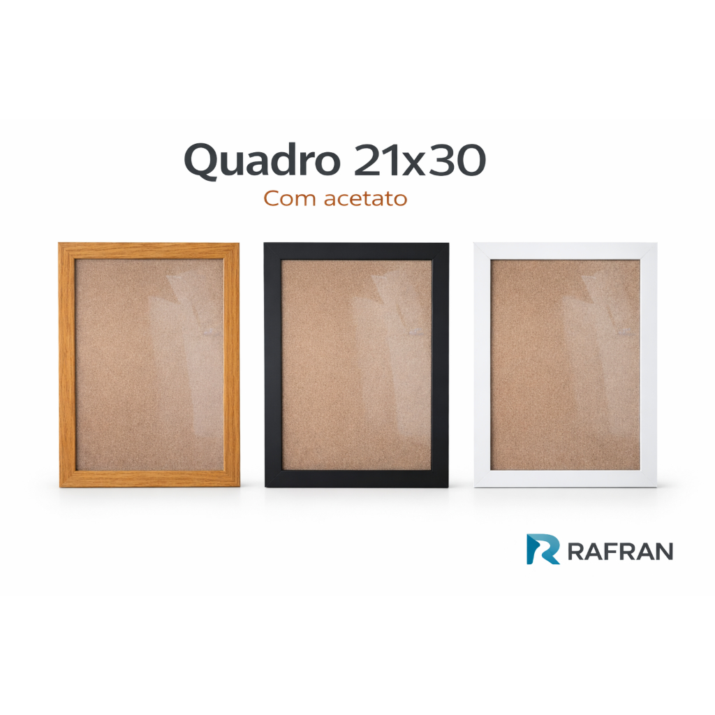 Kit 5 Molduras 21x30 A4 Quadros, Diploma, Certificado. em Oferta na Shopee
