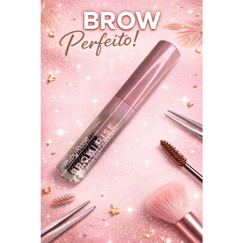 GEL PARA A SOBRANCELHA INCOLOR BROW RISE RUBY ROSE em Oferta na Shopee
