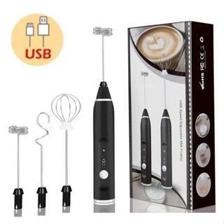 Kit1/Kit2 Mini Batedor Misturador Mixer Elétrico para Bebidas Leite Café Clara de Ovos 2 EM 1 Utensílios de Cozinha em Oferta na Shopee