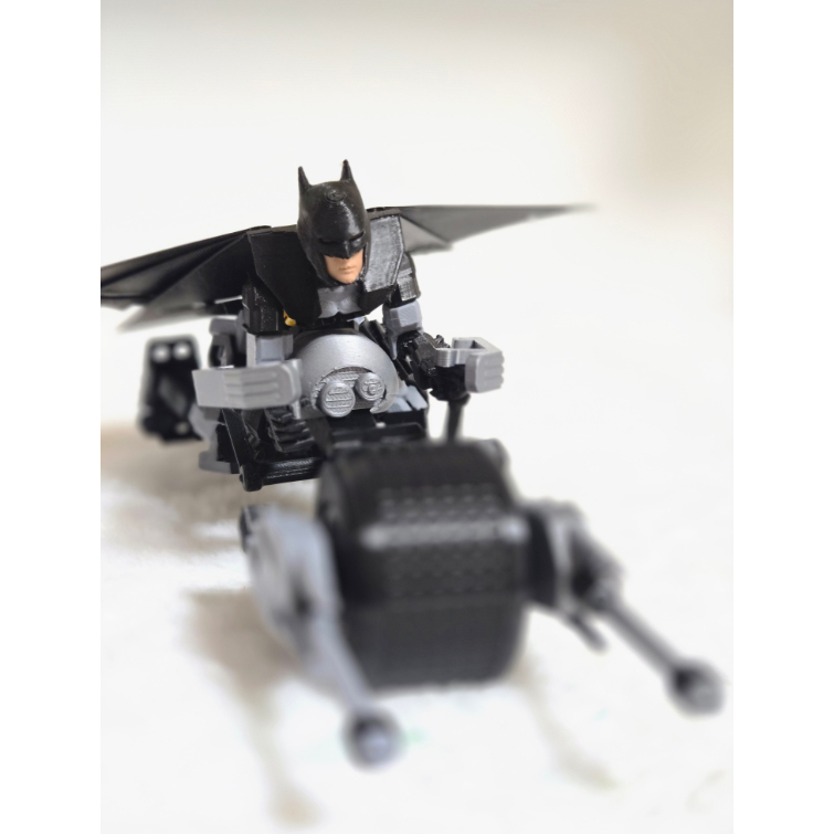 Moto do Batman Batpod para Dummy 13 Acessório Brinquedo Decoração