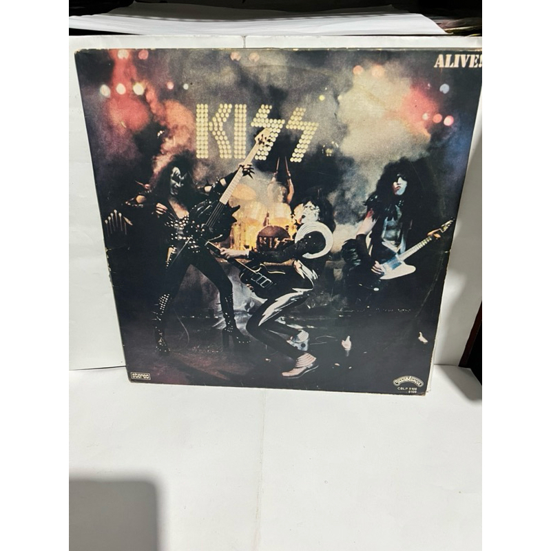 kiss alive 1 lp nacional duplo LER DESCRIÇÃO