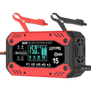 Carregador de Bateria Automotivo Bivolt  AC 110-240V 12V/24V DC 3.3V-29.6V 0.5-15A Universal em Oferta na Shopee