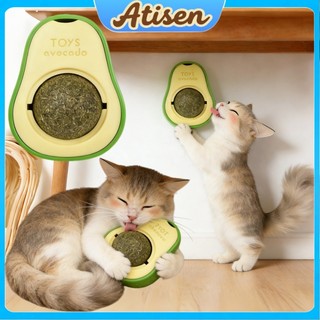 4/3/2/1peças Abacate De Brinquedo Para Gatos Com Catnip Erva Gato Natural