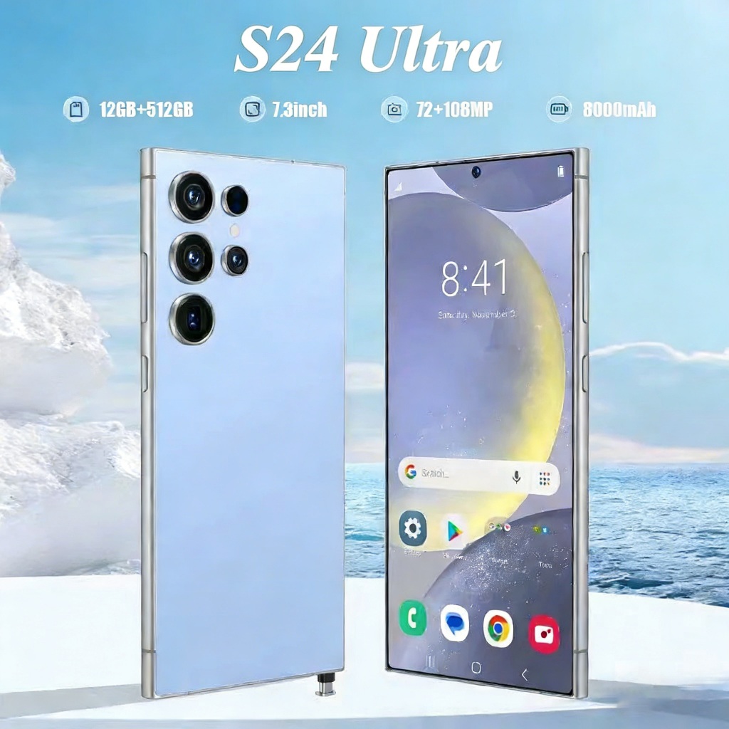 BML Galaxy S24 Ultra Celular Smartphone 5G LTE Wi-Fi 12GB/512GB RAM (+4 dinâmica)- Android 14 7.3