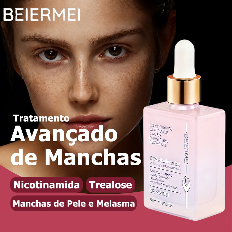 Beiermei KIT Iluminar a pele Sérum + creme 10% Nicotinamida, 0.4% 377 - Tratamento de Acne - Manchas de Pele e Melasma em Oferta na Shopee