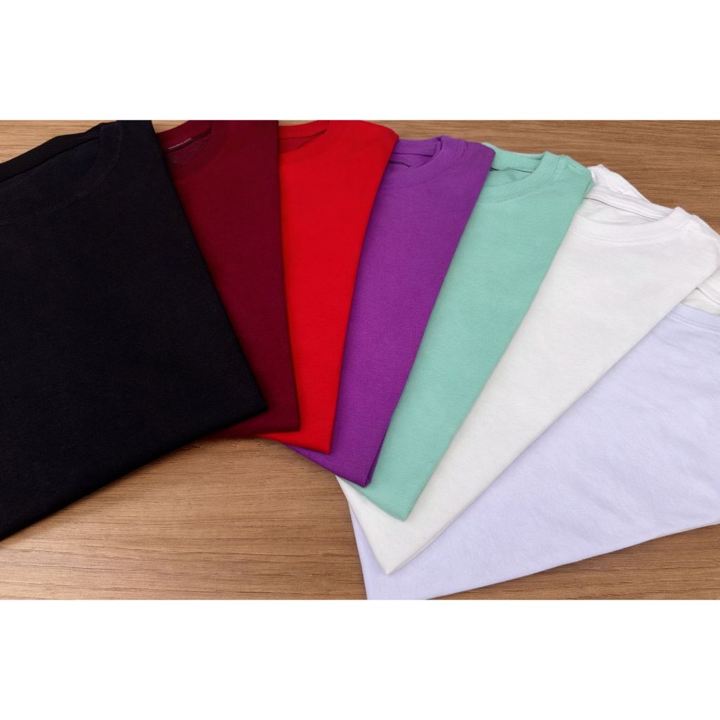 CAMISA CAMISETA BASICA BORDADA TH PERUANA ALGODÃO ELASTANO PREMIUM 40.1