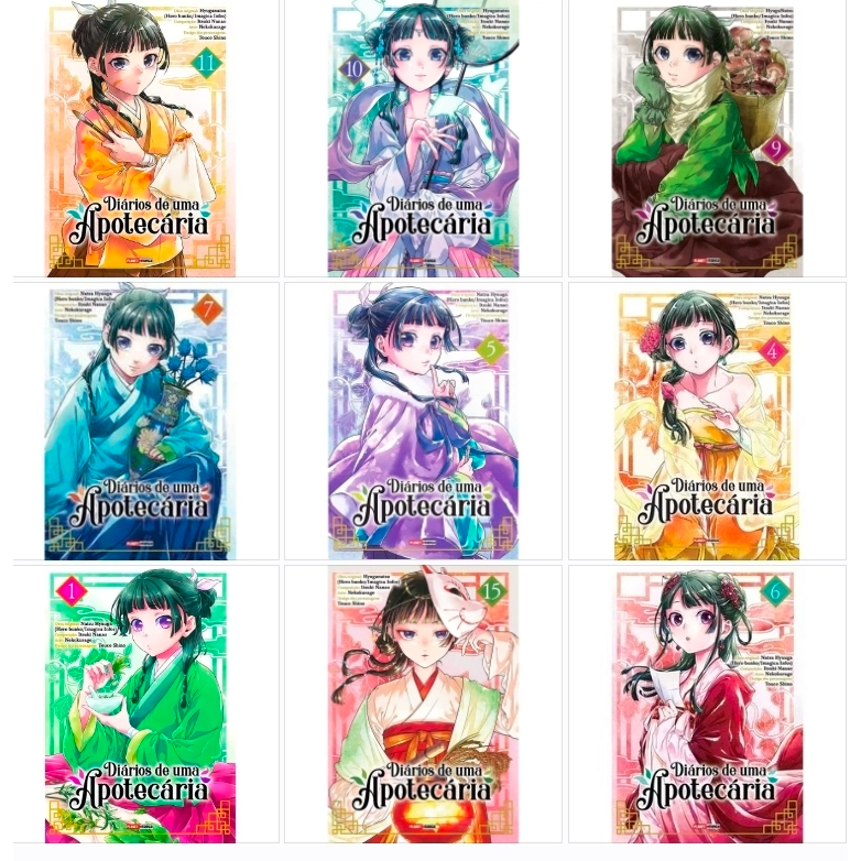 Mangá Diários de uma Apotecária Novo Lacrado Portugues em Oferta na Shopee