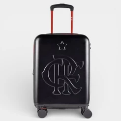 Mala de Bordo Bagaggio Flamengo CRF 10Kg Oficial - Preto e Vermelho