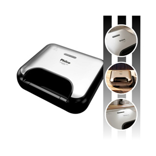 Sanduicheira Grill 2 Em 1 Pgr27a 750w Inox Philco em Oferta na Shopee