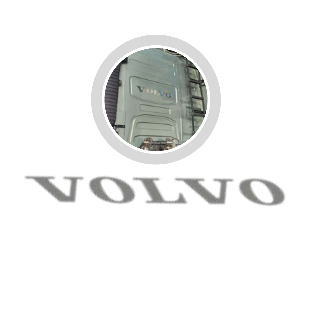 Letreiro Traseiro Da Cabine Caminhão Volvo Fh 460/500/540 Em INOX