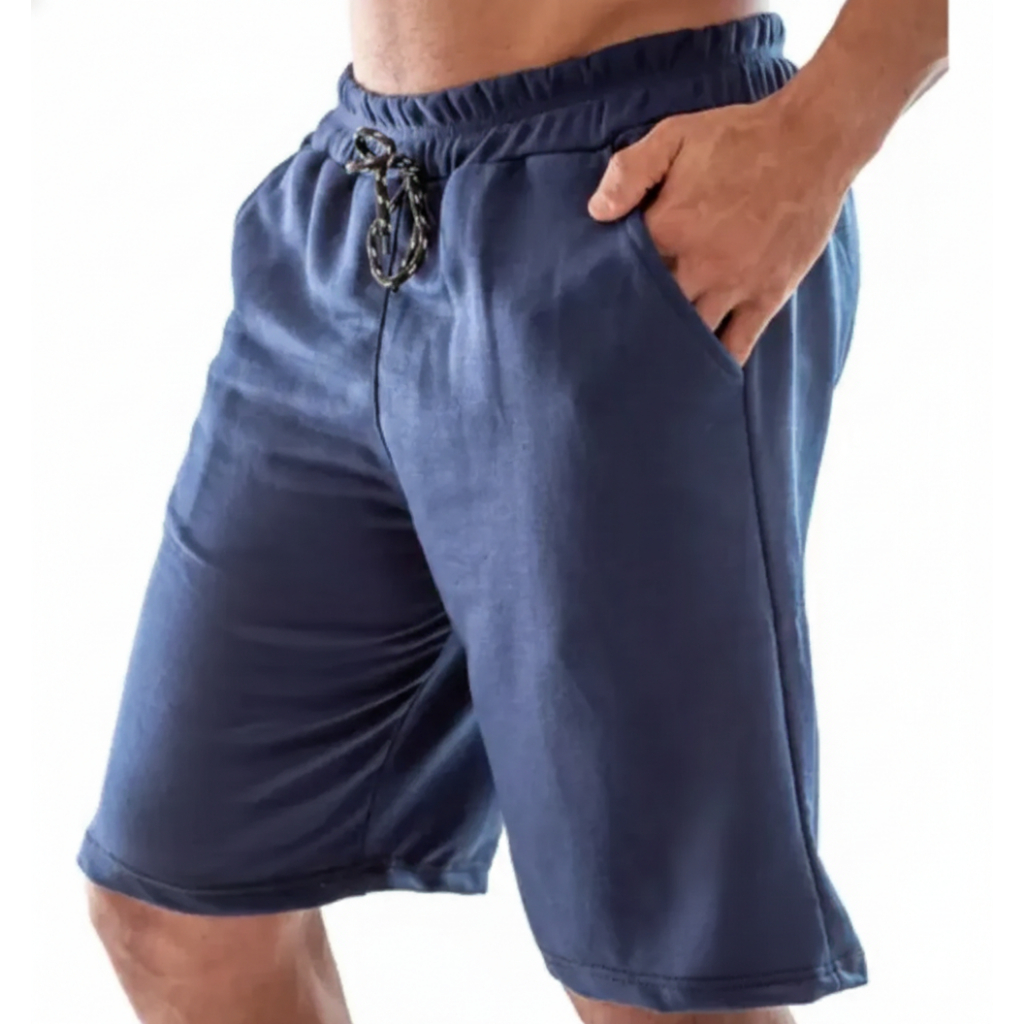 Kit 3 Bermudas De Moletom Academia Short Masculino De Treino