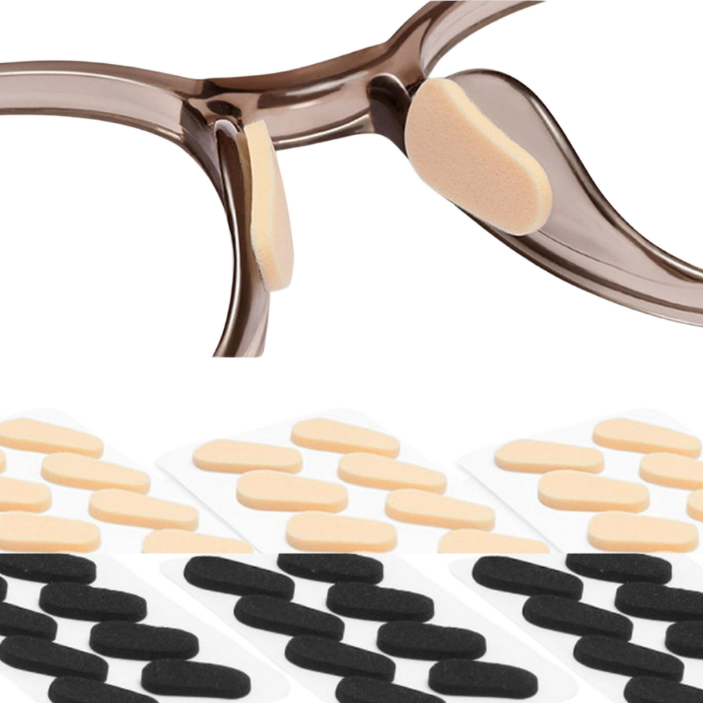 Plaqueta Adesiva de Espuma Para Óculos, Almofada de Nariz Muito Macia, Suporte Plaqueta de Oculos