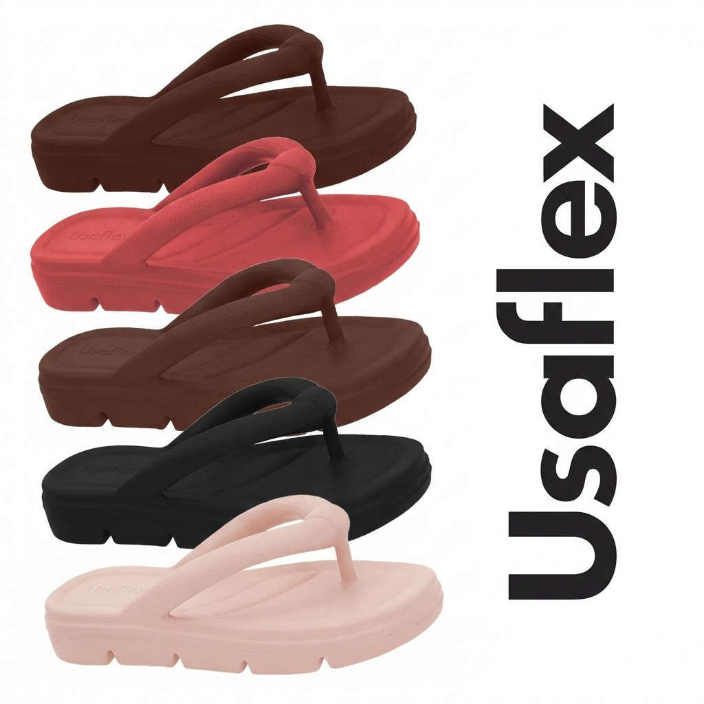 Chinelo Nuvem De Dedo Feminino Plataforma Eva Anatômico Confortável Poofy Original Usaflex em Oferta na Shopee