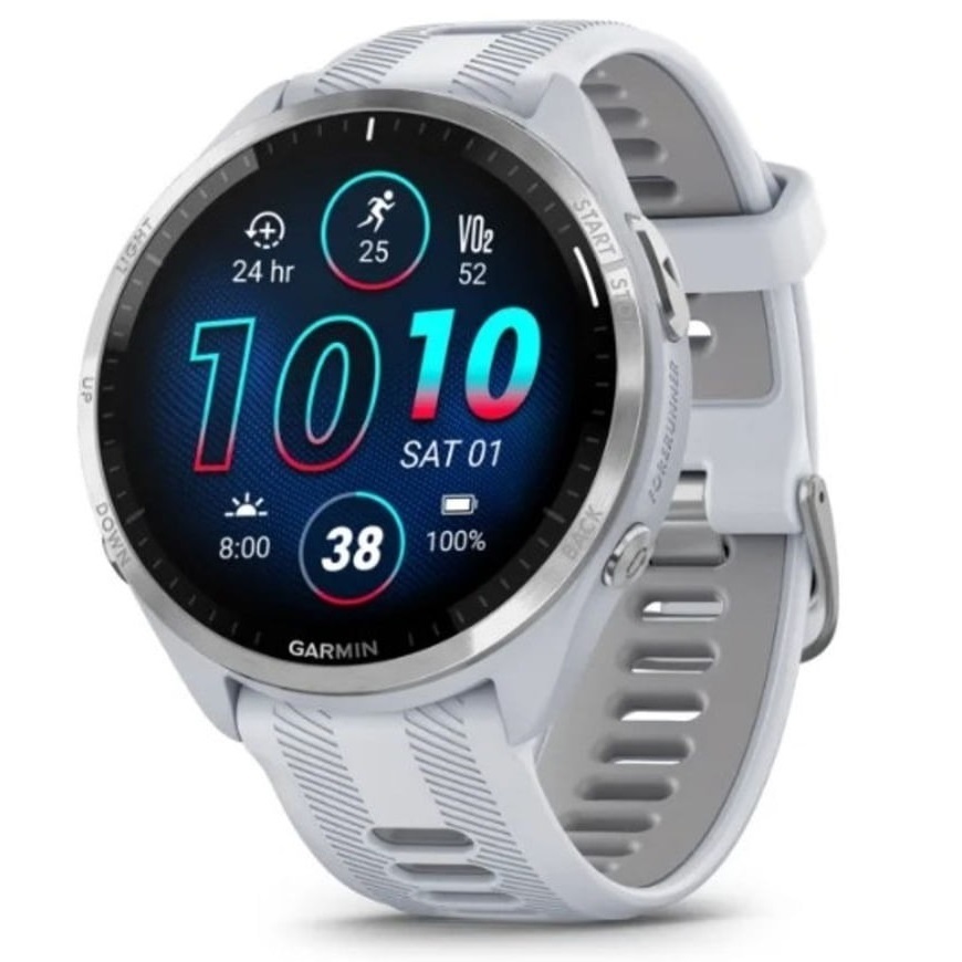 Smartwatch Relógio Garmin Forerunner 965 Branco 010-02809-31