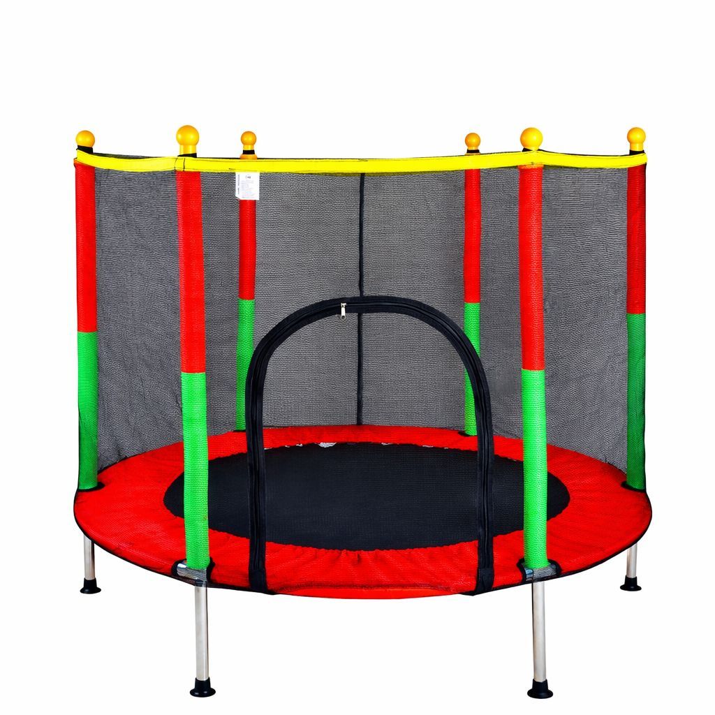 Cama Elastica Infantil Pula Pula Trampolim Rede de Protecao - Mazzilli