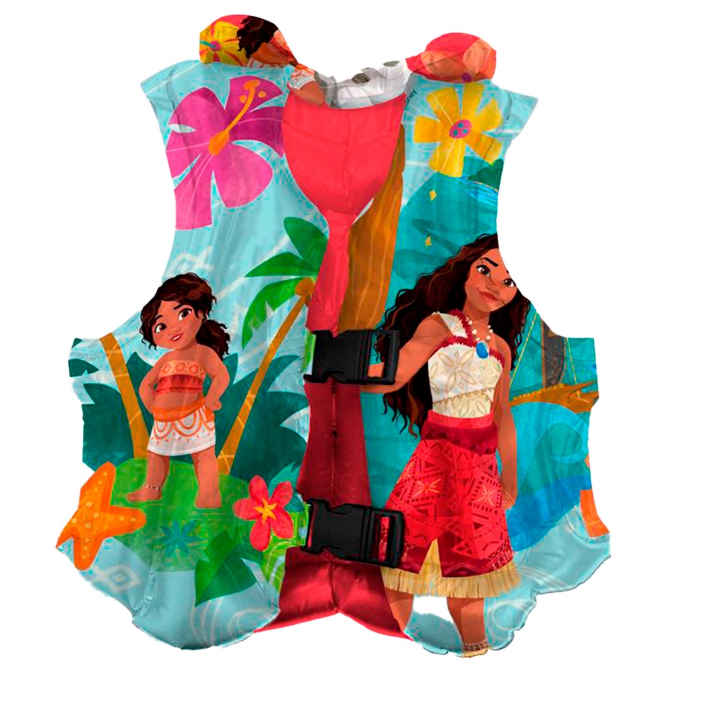 Colete Inflável 43x35cm Infantil Moana Etitoys
