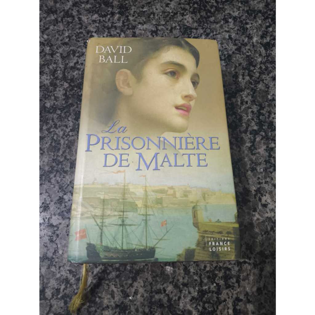 Livro La Prisonnière de Malte - David Ball - Edição FRANCÊS
