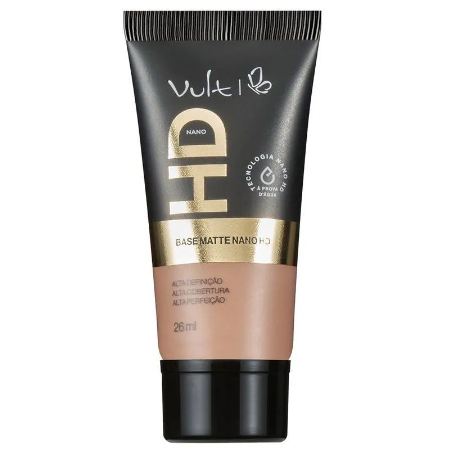 Base Matte Nano HD Cor V230 26ml Vult em Oferta na Shopee