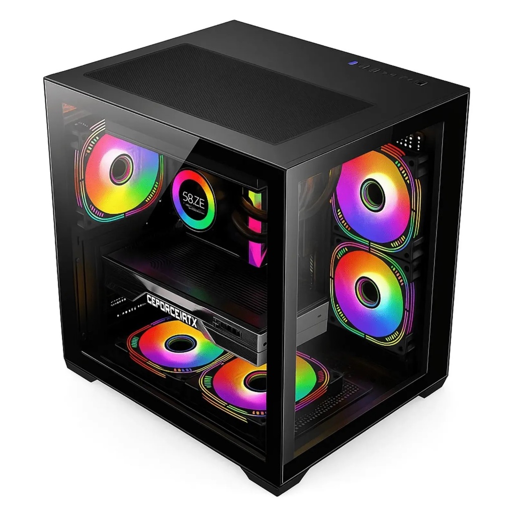 PC Gamer AMD 5 8500G Memória RAM 32GB DDR5 SSD 480GB Fonte 500w