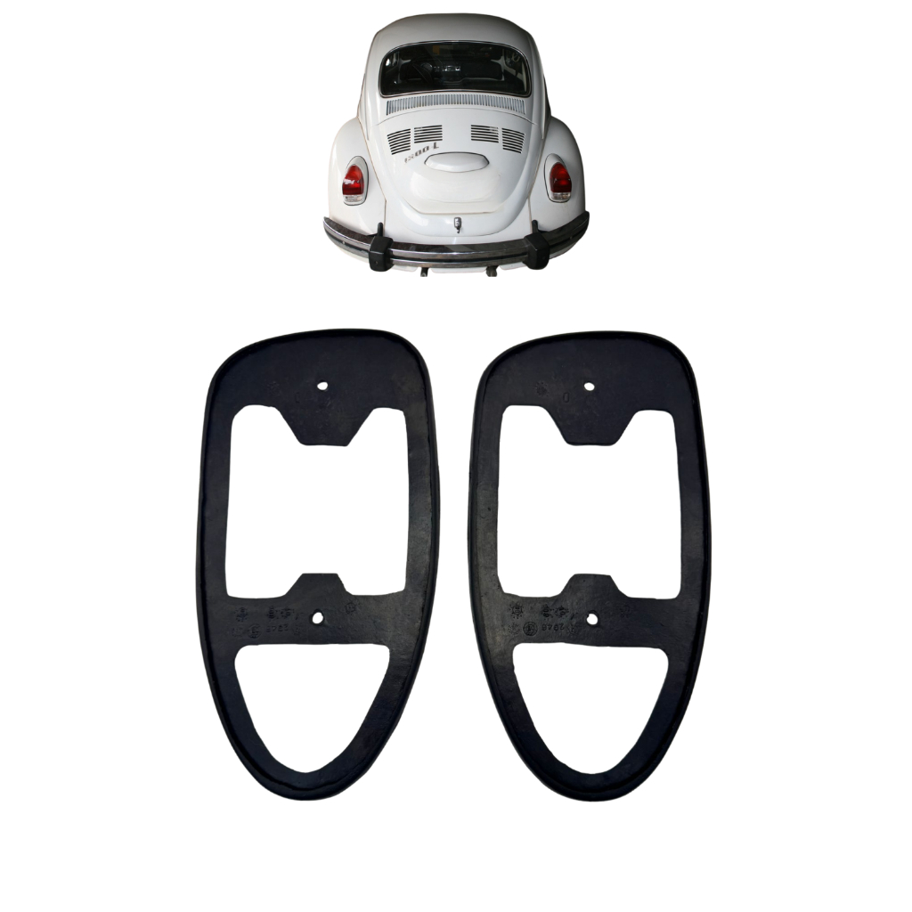 Par Da Guarnição Lanterna Traseira Fuscão 1500 E Fusca 1300l em Oferta na Shopee