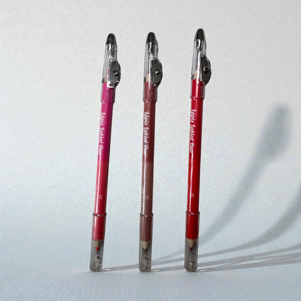 Lápis Labial Duo Miamake para Contorno com Duas Cores