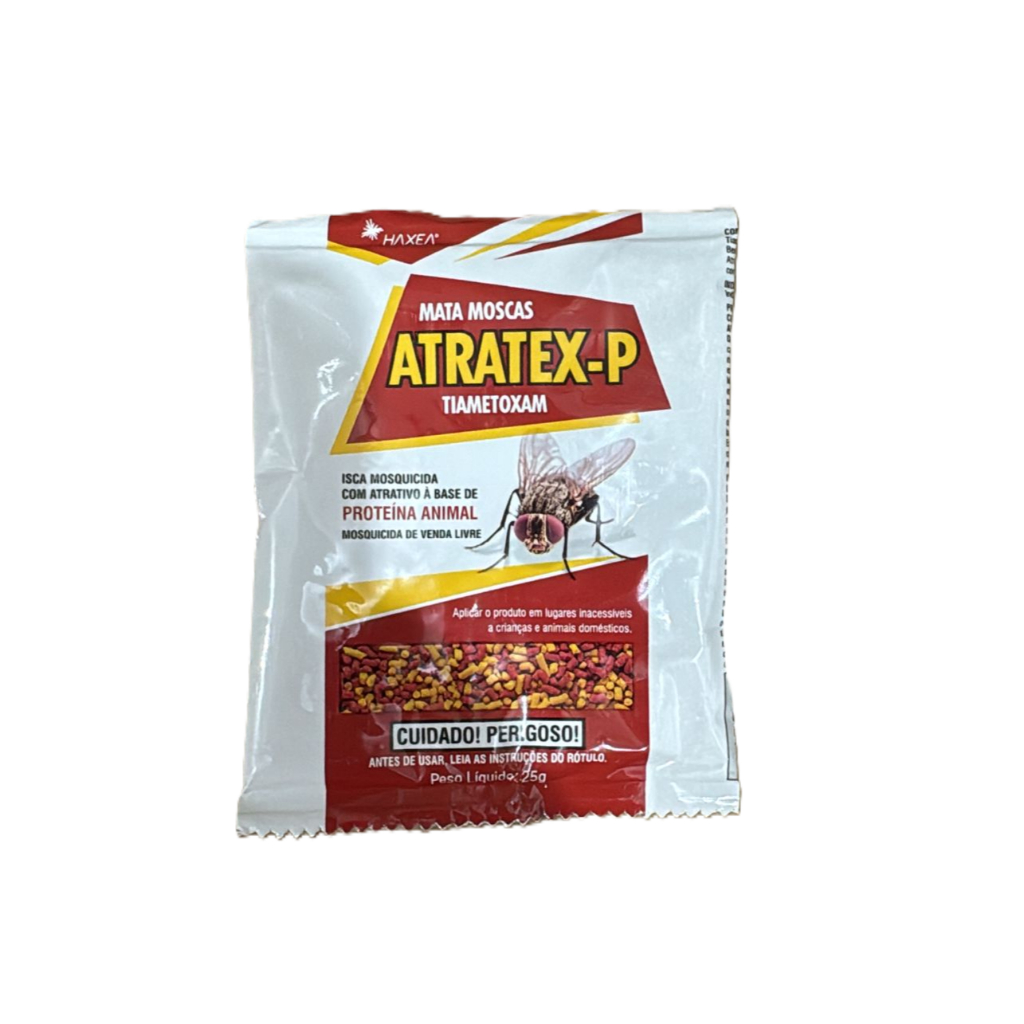 Kit 5und Atratex-P MataMosca Isca Granulada 25Gr