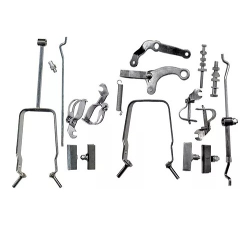 Kit Freio Sueco Bicicleta Monark Antiga Caneta Completo tipo Varão Traseiro e Dianteiro c/ Sapatas — imagem 2 de 2
