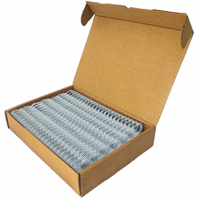 Wire-o 5/8 branco A4 120 folhas Encadernação Profissional  kit Com 20