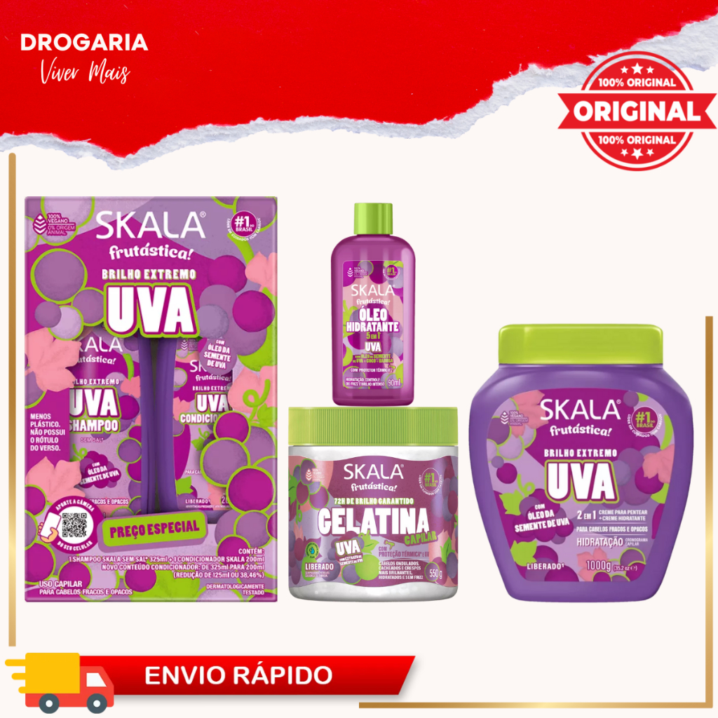 Kits Skala Frutástica Uva - Escolha O Seu
