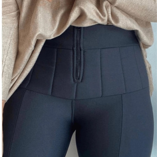 Calça Lipo Tecido Suplex Super Power Modeladora Feminina Legging Cintura Alta em Oferta na Shopee