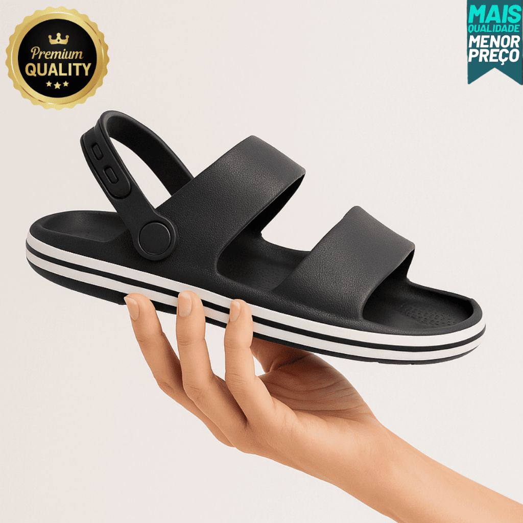 Sandália Masculina Confortável e Resistente – Perfeita Para o Seu Conforto Diário em Oferta na Shopee