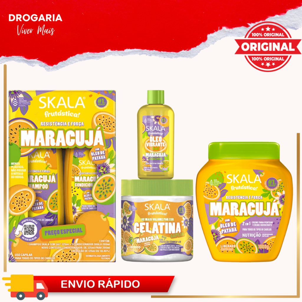 Kits Skala Frutástica Maracujá - Escolha O Seu