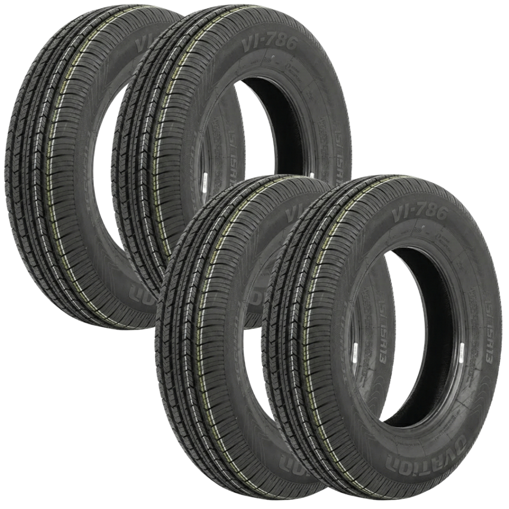Jogo 4 Pneus 175/75 R13 Ovation VI-786 84T Aro 13 Novos em Oferta na Shopee