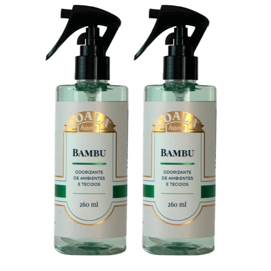 Kit 2 Coala Odorizante de Ambientes e Tecidos 260ML - Bambu