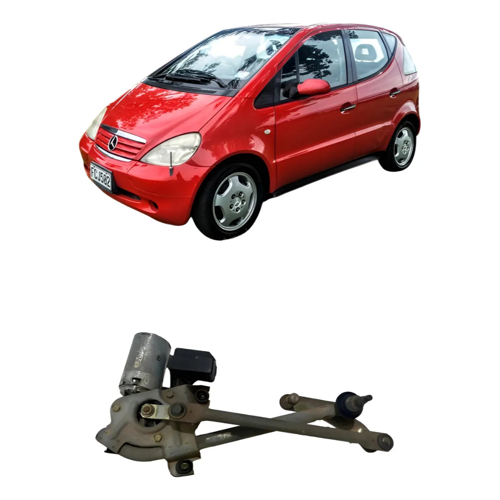Motor Limpador Parabrisa Mercedes Classe A 160 1999 Até 2005 A1688240205