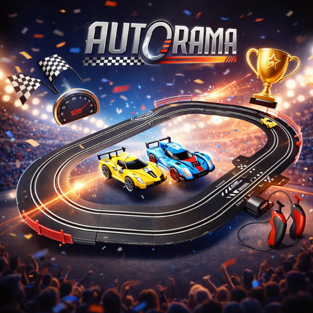 Pista Autorama Elétrica 3 Circuitos Turbo Corrida Carros