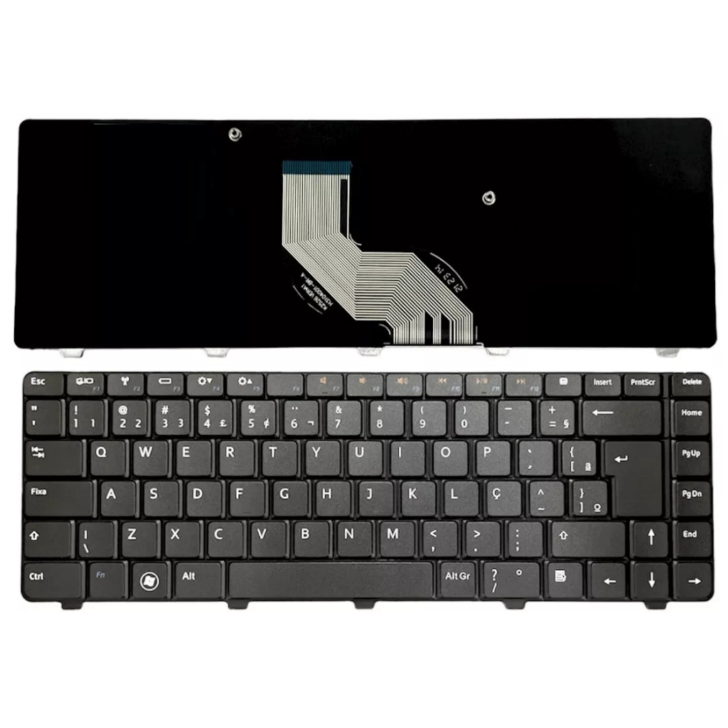 Teclado Para Dell 14r N4010 N4020 N4030 V100830ar1 Br Ç Novo