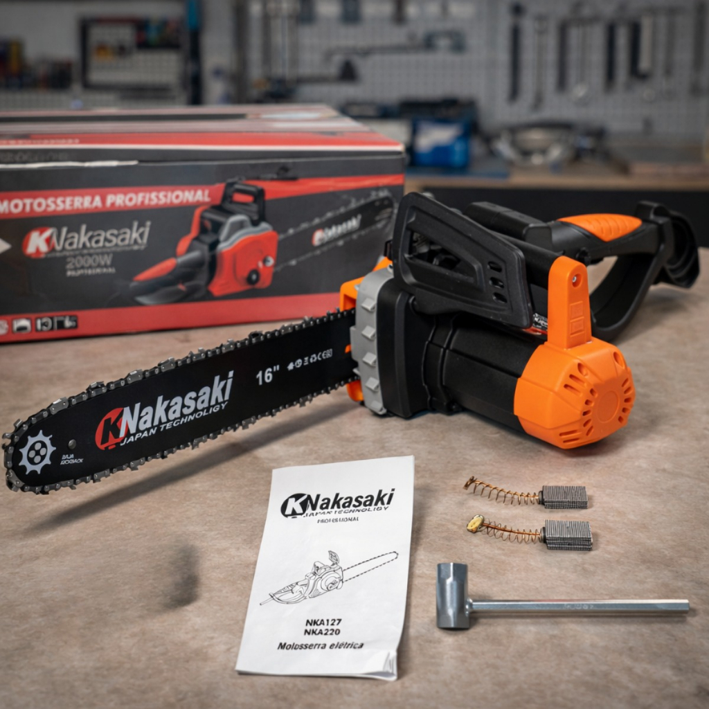 Motosserra Elétrica 2000W Nakasaki Sabre 48cm Eletrosserra