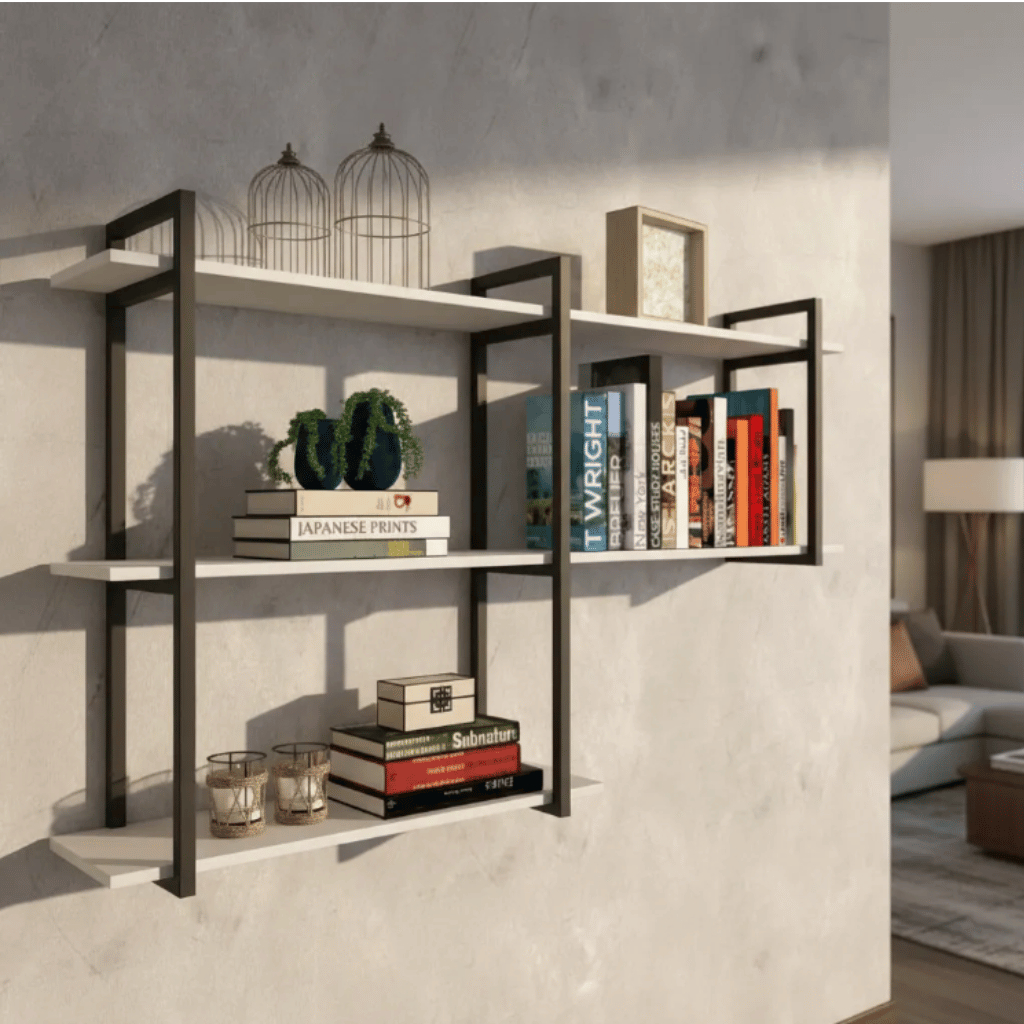 Suporte Estilo Industrial P/ Prateleira - 3pçs