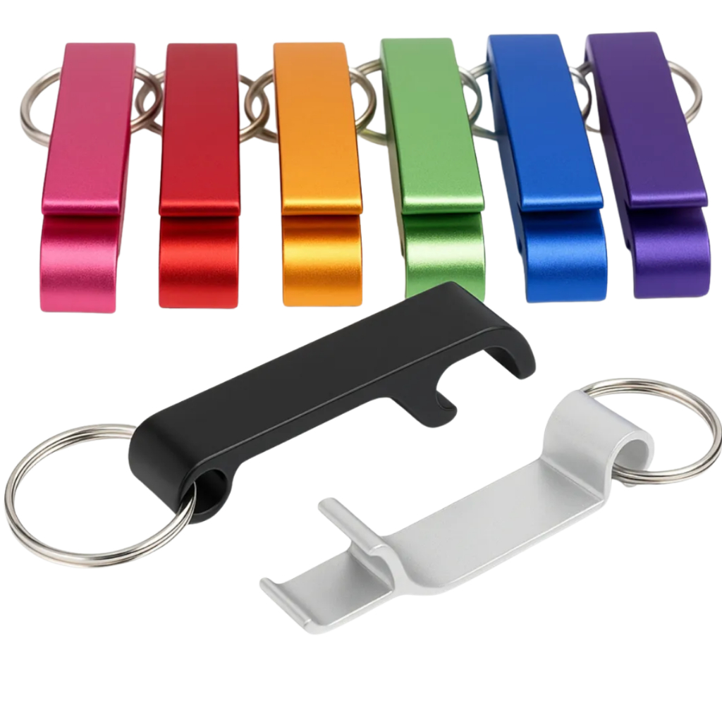 Kit 100un Chaveiro Sem Personalização pé de galinha Abridor de Garrafa e Lata Diversas Cores  sem personalização em Oferta na Shopee
