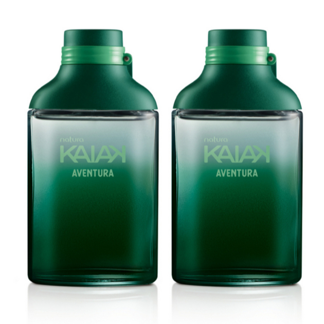 Kit Desodorante Colônia Kaiak Aventura Masculino 2 un 100 ml
