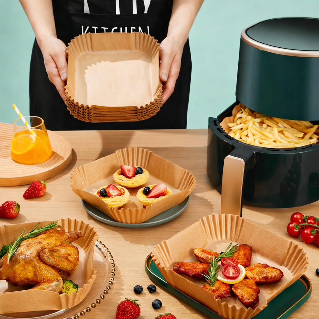 Formas de Cozimento Descartáveis para Air Fryer 50 Unidades Clink em Oferta na Shopee