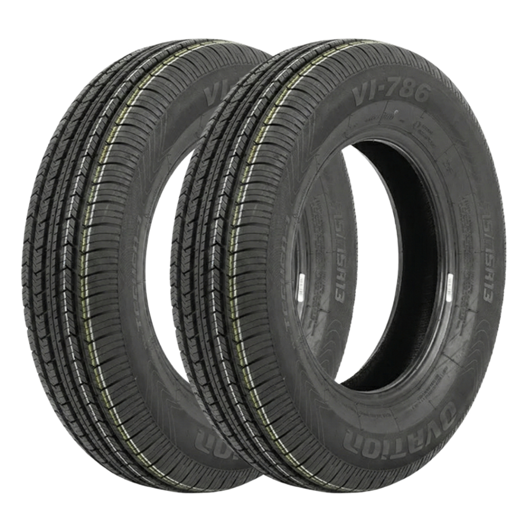Kit 2 Pneus 175/75 R13 Ovation VI-786 84T Aro 13 Novos em Oferta na Shopee