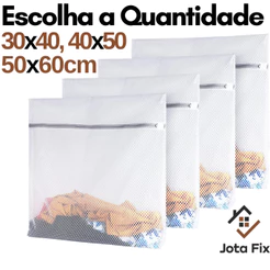 Kit Saco Lavar Roupa 30 x 40 x 50 x 60 Sacos para Lavadora Maquina Roupa Delicada Intima Tanquinho