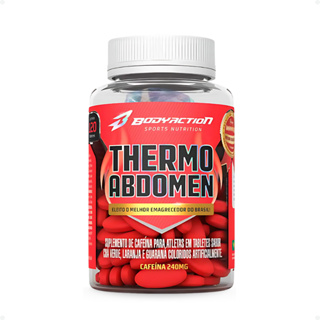 Thermo Abdomen 120caps Termogênico Cafeina 240mg Body Action - Energia Disposição em Oferta na Shopee